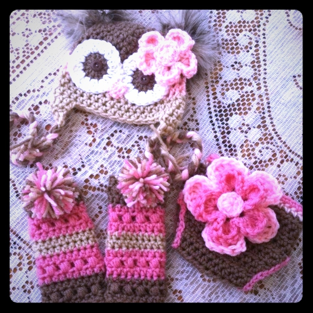Owl girl set